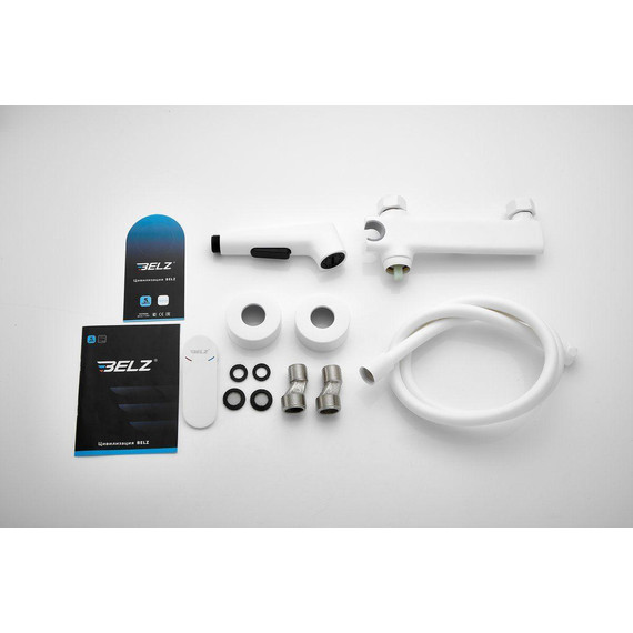 Набор для гигиенического душа Belz B55645-8, белый - 25 Набор для гигиенического душа Belz B55645-8, белый фото 25