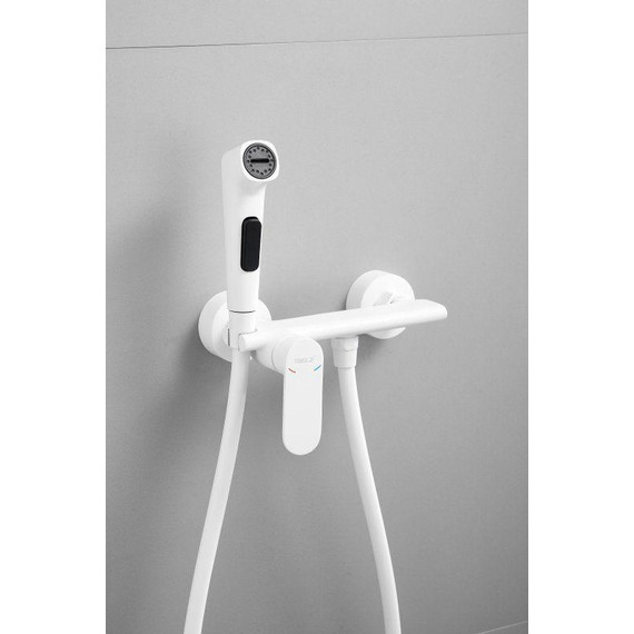 Набор для гигиенического душа Belz B55645-8, белый -  Набор для гигиенического душа Belz B55645-8, белый фото