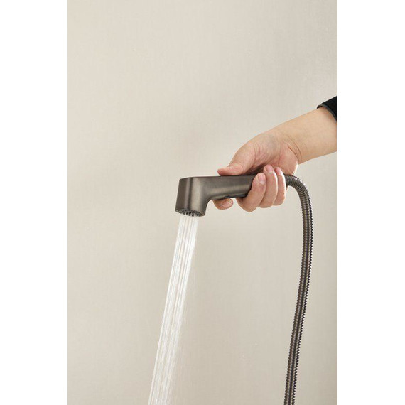 Набор для гигиенического душа Belz B55653-3, оружейная сталь - 13 Набор для гигиенического душа Belz B55653-3, оружейная сталь фото 13