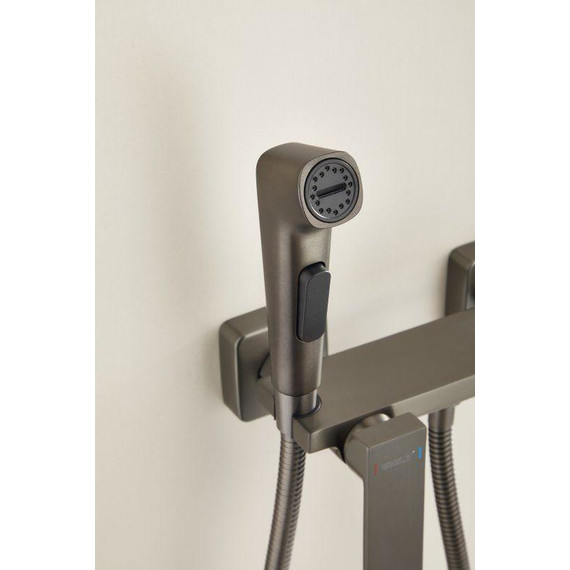 Набор для гигиенического душа Belz B55653-3, оружейная сталь - 9 Набор для гигиенического душа Belz B55653-3, оружейная сталь фото 9