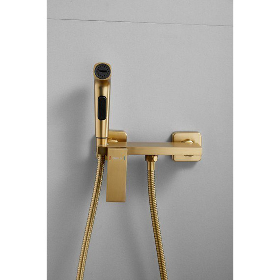 Набор для гигиенического душа Belz B55653-5, золото матовое - 19 Набор для гигиенического душа Belz B55653-5, золото матовое фото 19