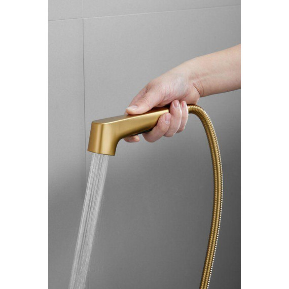 Набор для гигиенического душа Belz B55653-5, золото матовое - 29 Набор для гигиенического душа Belz B55653-5, золото матовое фото 29