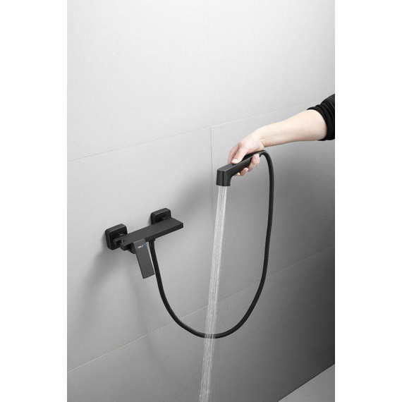 Набор для гигиенического душа Belz B55653-7, чёрный матовый - 10 Набор для гигиенического душа Belz B55653-7, чёрный матовый фото 10