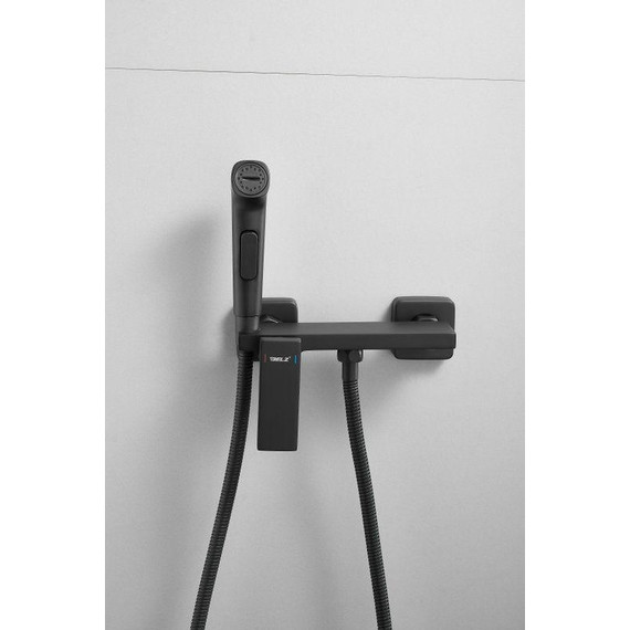 Набор для гигиенического душа Belz B55653-7, чёрный матовый - 9 Набор для гигиенического душа Belz B55653-7, чёрный матовый фото 9