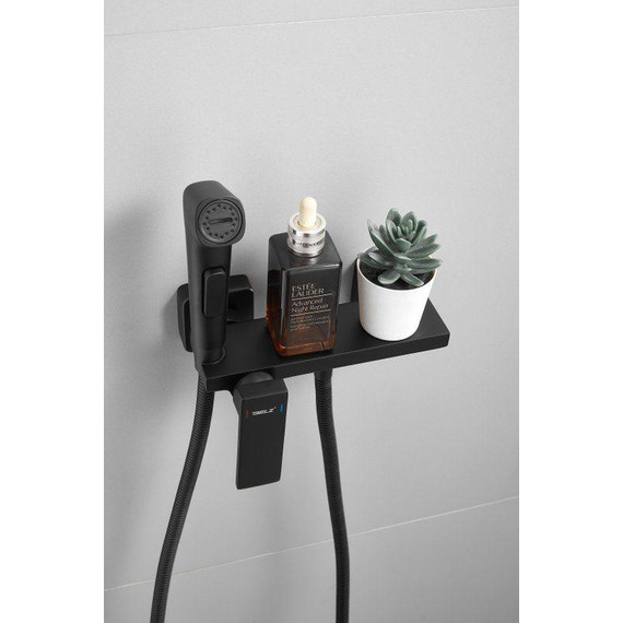 Набор для гигиенического душа Belz B55653-7, чёрный матовый - 6 Набор для гигиенического душа Belz B55653-7, чёрный матовый фото 6