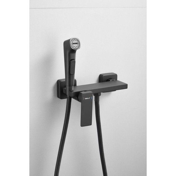 Набор для гигиенического душа Belz B55653-7, чёрный матовый - 20 Набор для гигиенического душа Belz B55653-7, чёрный матовый фото 20