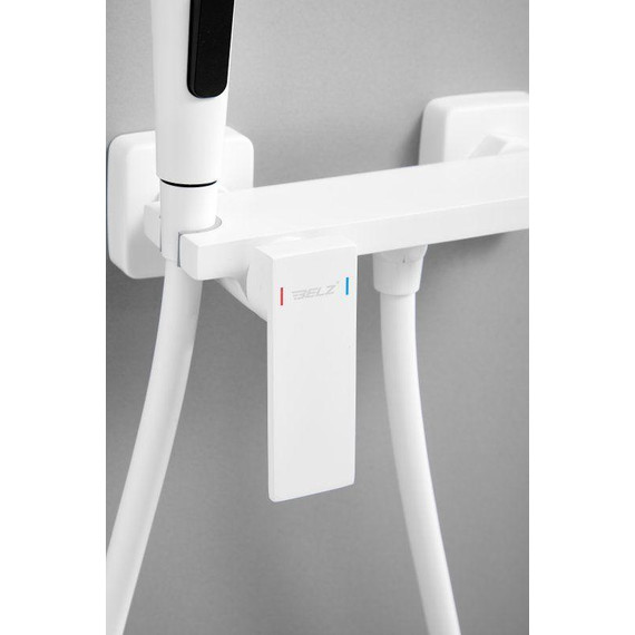 Набор для гигиенического душа Belz B55653-8, белый матовый - 11 Набор для гигиенического душа Belz B55653-8, белый матовый фото 11