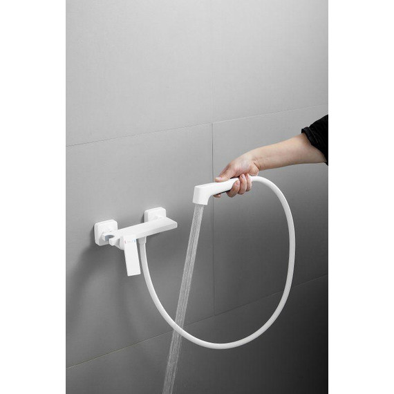 Набор для гигиенического душа Belz B55653-8, белый матовый - 6 Набор для гигиенического душа Belz B55653-8, белый матовый фото 6