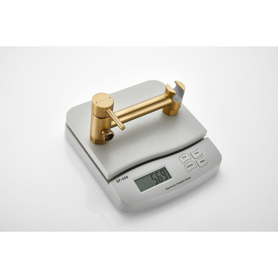 Набор для гигиенического душа Belz B55803-5, золото матовое - 12 Набор для гигиенического душа Belz B55803-5, золото матовое фото 12