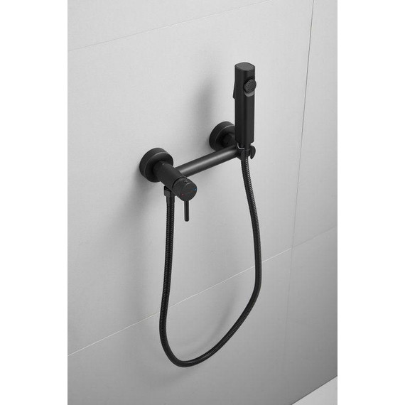 Набор для гигиенического душа Belz B55803-7, чёрный матовый - 6 Набор для гигиенического душа Belz B55803-7, чёрный матовый фото 6