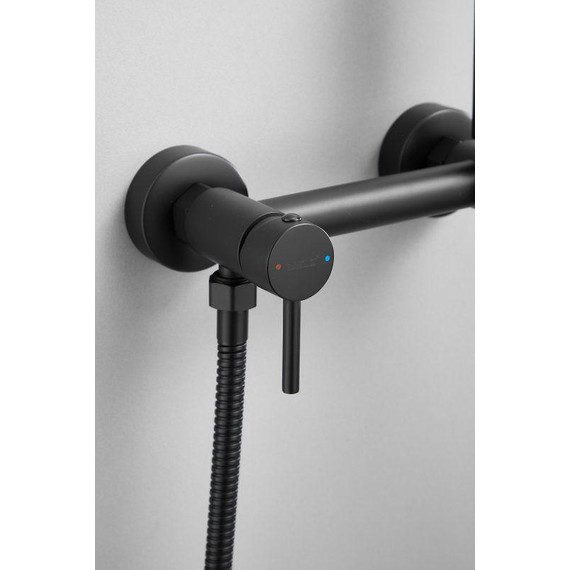 Набор для гигиенического душа Belz B55803-7, чёрный матовый - 16 Набор для гигиенического душа Belz B55803-7, чёрный матовый фото 16