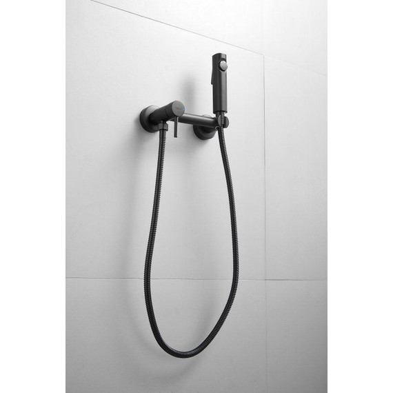 Набор для гигиенического душа Belz B55803-7, чёрный матовый - 5 Набор для гигиенического душа Belz B55803-7, чёрный матовый фото 5