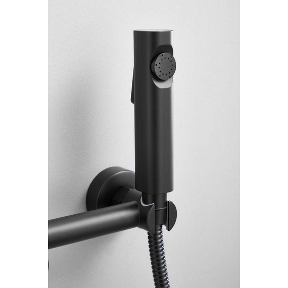 Набор для гигиенического душа Belz B55803-7, чёрный матовый - 11 Набор для гигиенического душа Belz B55803-7, чёрный матовый фото 11