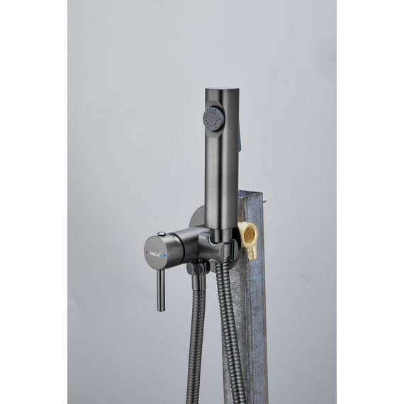 Набор для гигиенического душа Belz B55804-3 (со скрытой частью) оружейная сталь - 7 Набор для гигиенического душа Belz B55804-3 (со скрытой частью) оружейная сталь фото 7