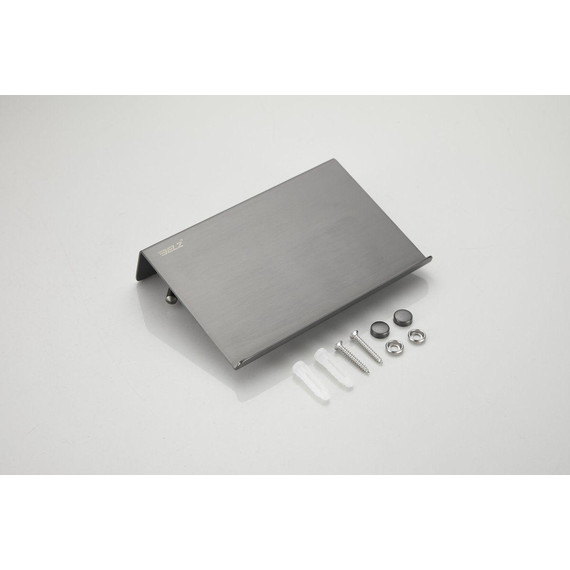 Держатель для туалетной бумаги Belz B9001-3, оружейная сталь фото 21