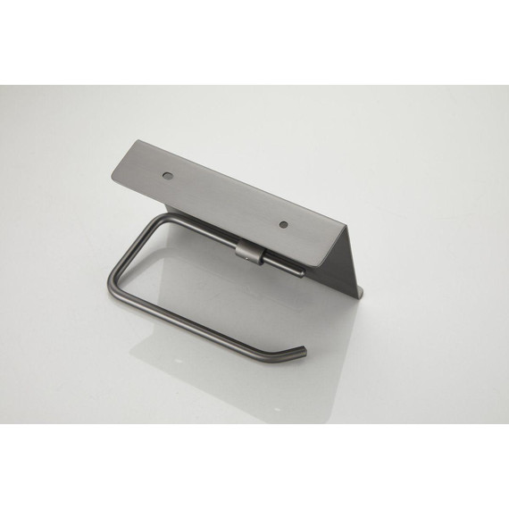 Держатель для туалетной бумаги Belz B9001-3, оружейная сталь фото 22