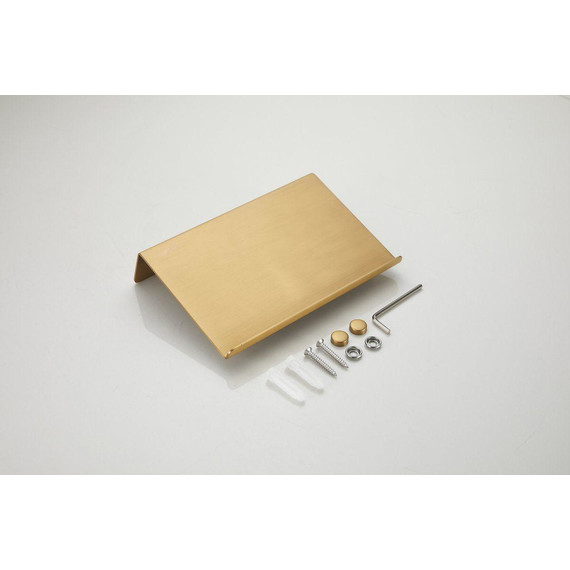 Держатель для туалетной бумаги Belz B9001-5, брашированное золото фото 22