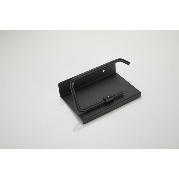 Держатель для туалетной бумаги Belz B9001-7, чёрный матовый фото 10