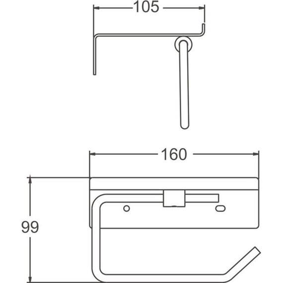 Держатель для туалетной бумаги Belz B9001 - 25 Держатель для туалетной бумаги Belz B9001 фото 25