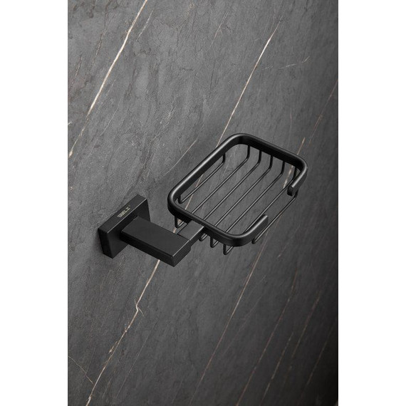 Мыльница Belz B90302-1, чёрный матовый - 2 Мыльница Belz B90302-1, чёрный матовый фото 2