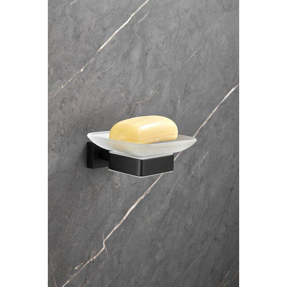 Мыльница Belz B90302, чёрный матовый - 9 Мыльница Belz B90302, чёрный матовый фото 9