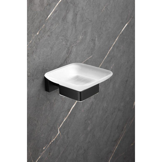 Мыльница Belz B90302, чёрный матовый - 11 Мыльница Belz B90302, чёрный матовый фото 11