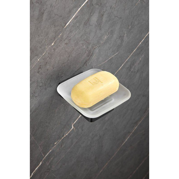 Мыльница Belz B90302, чёрный матовый - 4 Мыльница Belz B90302, чёрный матовый фото 4