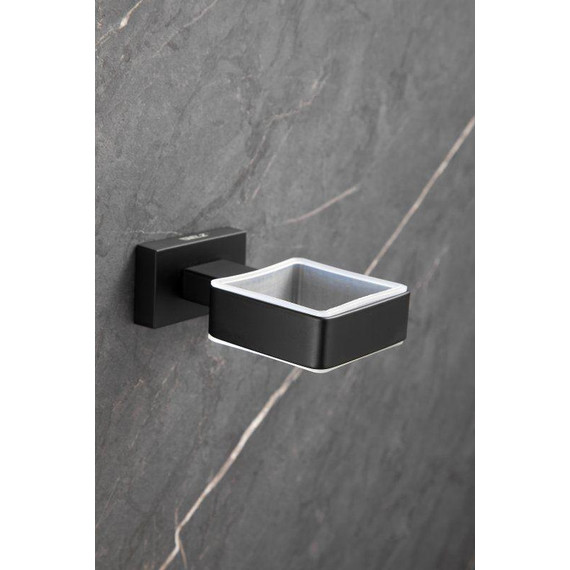 Мыльница Belz B90302, чёрный матовый - 13 Мыльница Belz B90302, чёрный матовый фото 13