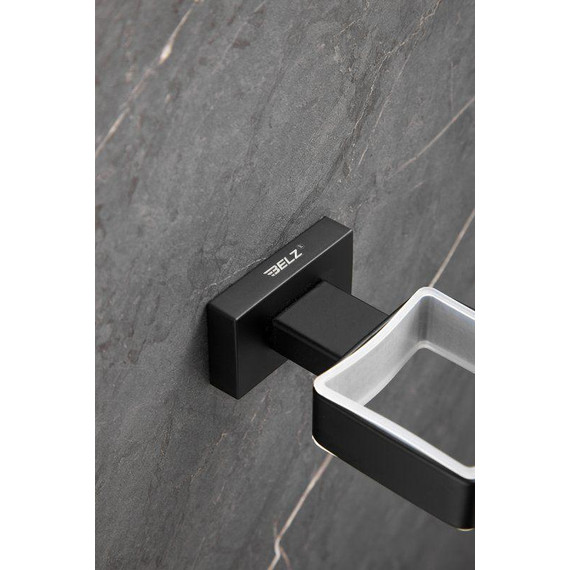 Мыльница Belz B90302, чёрный матовый - 15 Мыльница Belz B90302, чёрный матовый фото 15