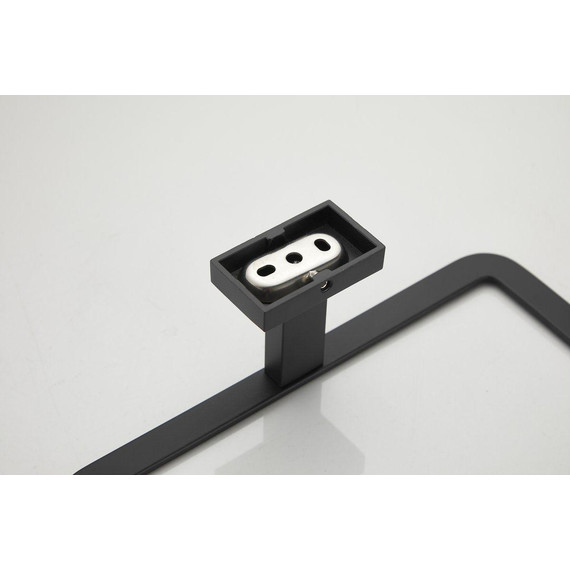 Кольцо для полотенец Belz B90304, чёрный матовый фото 12