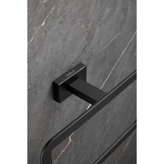 Кольцо для полотенец Belz B90304, чёрный матовый фото 13