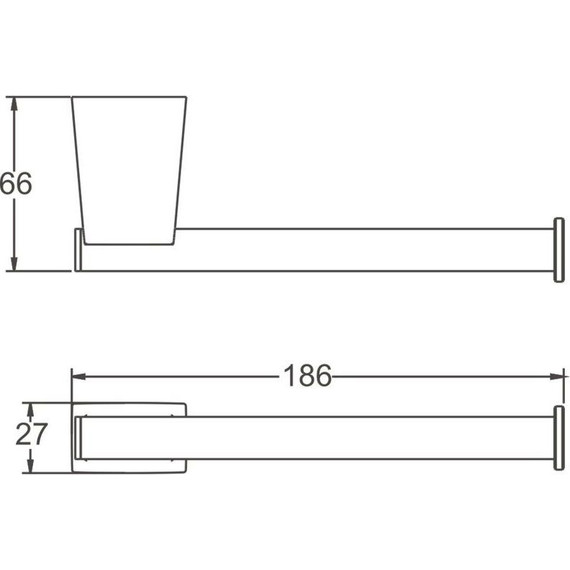 Держатель для туалетной бумаги Belz B91503-2, белый матовый фото 2