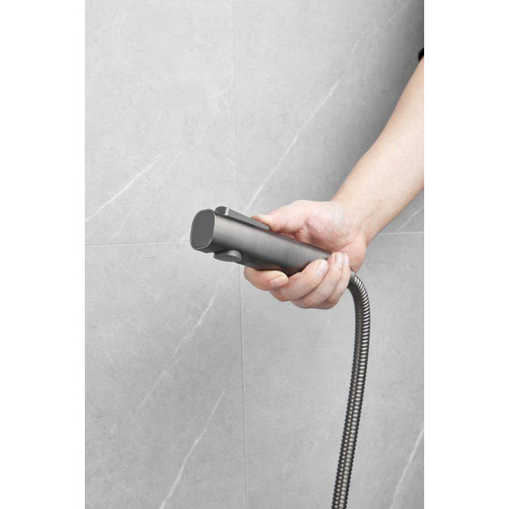 Набор для гигиенического душа Belz B55803-3, оружейная сталь - 26 Набор для гигиенического душа Belz B55803-3, оружейная сталь фото 26