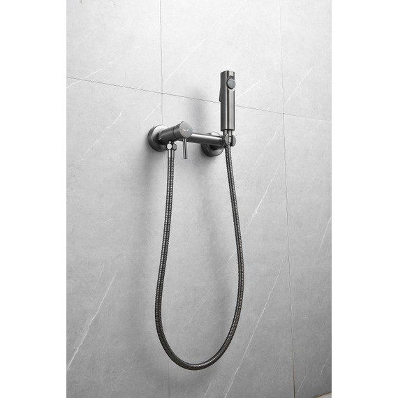 Набор для гигиенического душа Belz B55803-3, оружейная сталь - 3 Набор для гигиенического душа Belz B55803-3, оружейная сталь фото 3