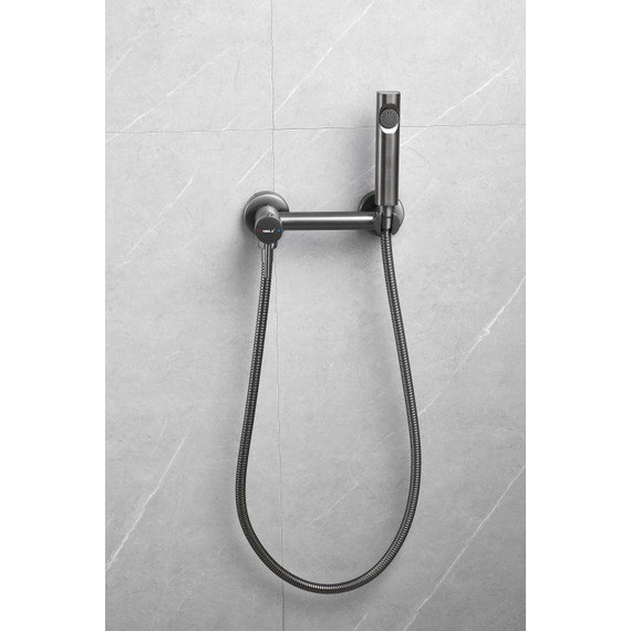 Набор для гигиенического душа Belz B55803-3, оружейная сталь - 4 Набор для гигиенического душа Belz B55803-3, оружейная сталь фото 4