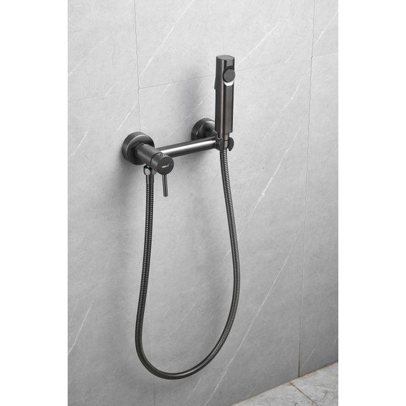 Набор для гигиенического душа Belz B55803-3, оружейная сталь - 6 Набор для гигиенического душа Belz B55803-3, оружейная сталь фото 6