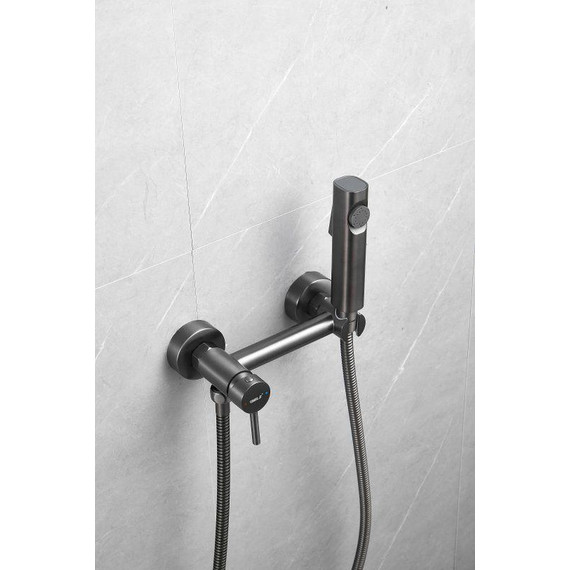 Набор для гигиенического душа Belz B55803-3, оружейная сталь - 34 Набор для гигиенического душа Belz B55803-3, оружейная сталь фото 34