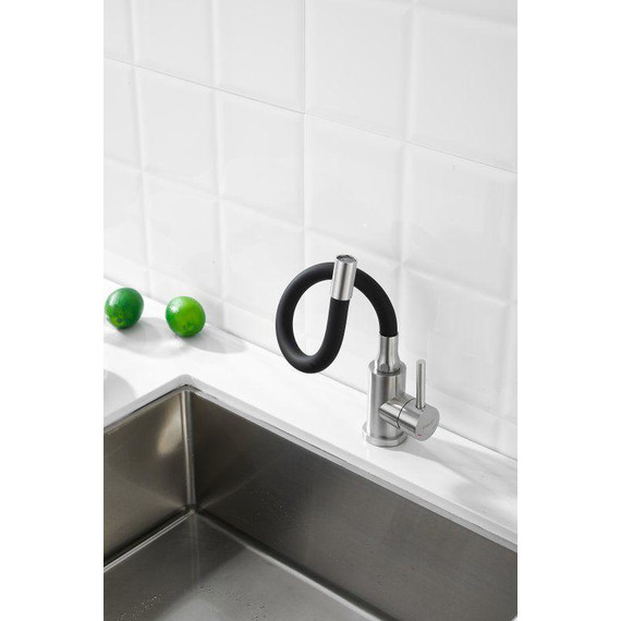 Смесители для кухни Belz B73809-1, сатин/чёрный фото 20