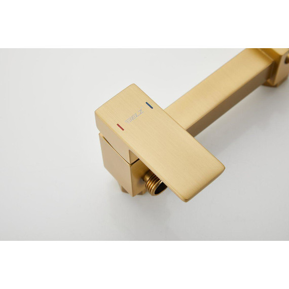 Набор для гигиенического душа Belz B55806-5, золото матовое - 13 Набор для гигиенического душа Belz B55806-5, золото матовое фото 13