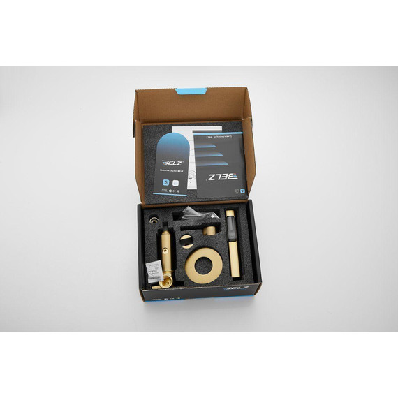 Набор для гигиенического душа Belz B55804-5 (со скрытой частью) золото матовое - 16 Набор для гигиенического душа Belz B55804-5 (со скрытой частью) золото матовое фото 16