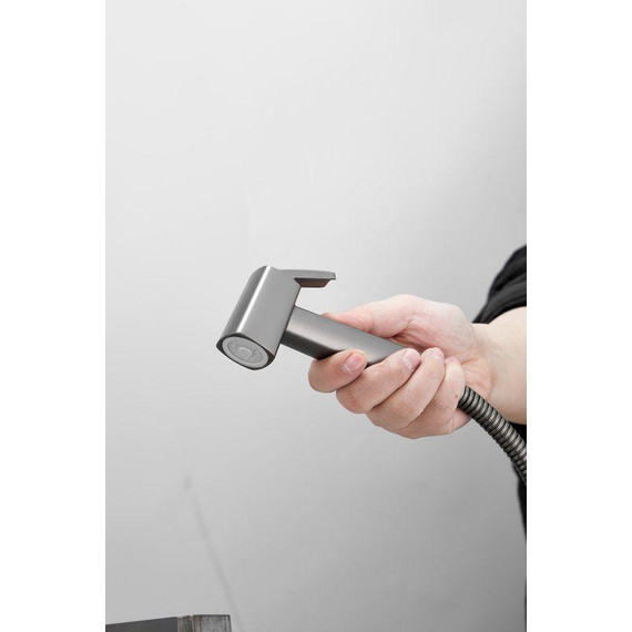 Набор для гигиенического душа Belz B55805-3 (со скрытой частью) оружейная сталь - 4 Набор для гигиенического душа Belz B55805-3 (со скрытой частью) оружейная сталь фото 4