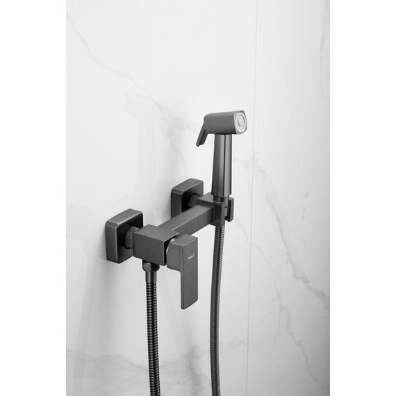 Набор для гигиенического душа Belz B55806-3, оружейная сталь - 26 Набор для гигиенического душа Belz B55806-3, оружейная сталь фото 26