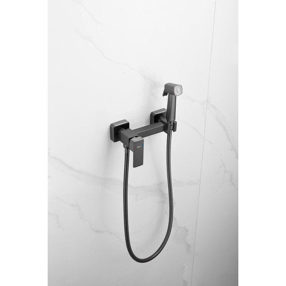 Набор для гигиенического душа Belz B55806-3, оружейная сталь - 6 Набор для гигиенического душа Belz B55806-3, оружейная сталь фото 6