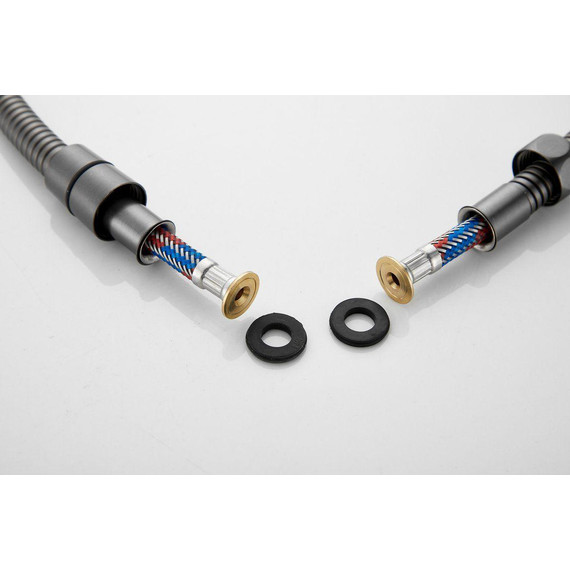 Набор для гигиенического душа Belz B55806-3, оружейная сталь - 32 Набор для гигиенического душа Belz B55806-3, оружейная сталь фото 32