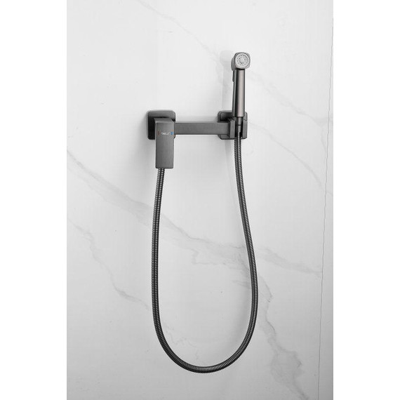 Набор для гигиенического душа Belz B55806-3, оружейная сталь - 5 Набор для гигиенического душа Belz B55806-3, оружейная сталь фото 5