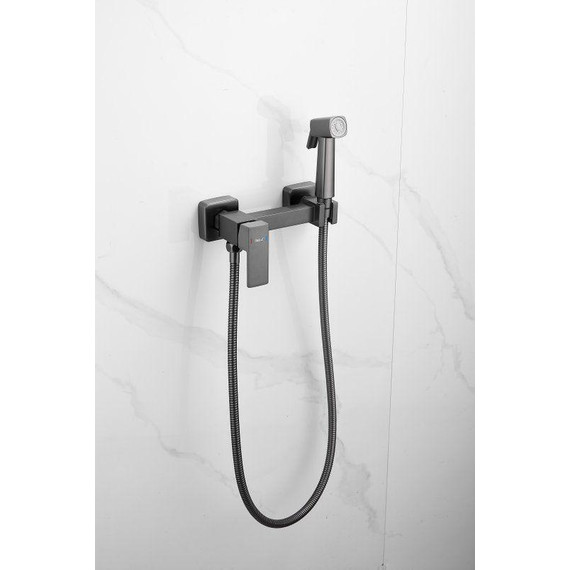 Набор для гигиенического душа Belz B55806-3, оружейная сталь - 8 Набор для гигиенического душа Belz B55806-3, оружейная сталь фото 8