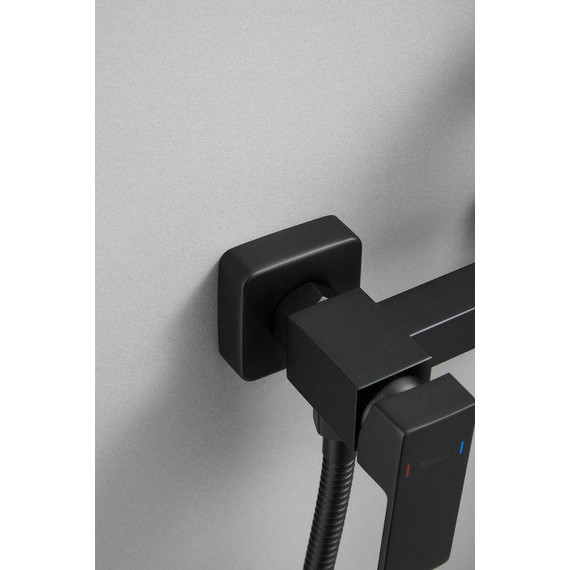 Набор для гигиенического душа Belz B55806-7, чёрный матовый - 15 Набор для гигиенического душа Belz B55806-7, чёрный матовый фото 15