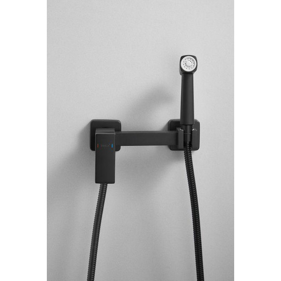 Набор для гигиенического душа Belz B55806-7, чёрный матовый - 13 Набор для гигиенического душа Belz B55806-7, чёрный матовый фото 13