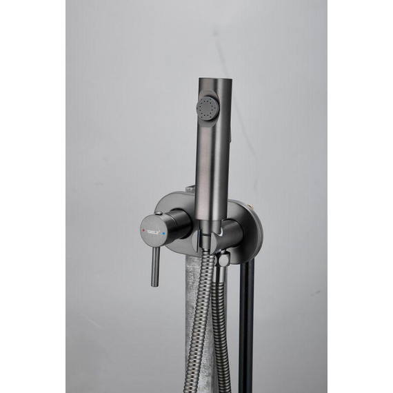 Набор для гигиенического душа Belz B55807-3 (со скрытой частью) оружейная сталь - 4 Набор для гигиенического душа Belz B55807-3 (со скрытой частью) оружейная сталь фото 4