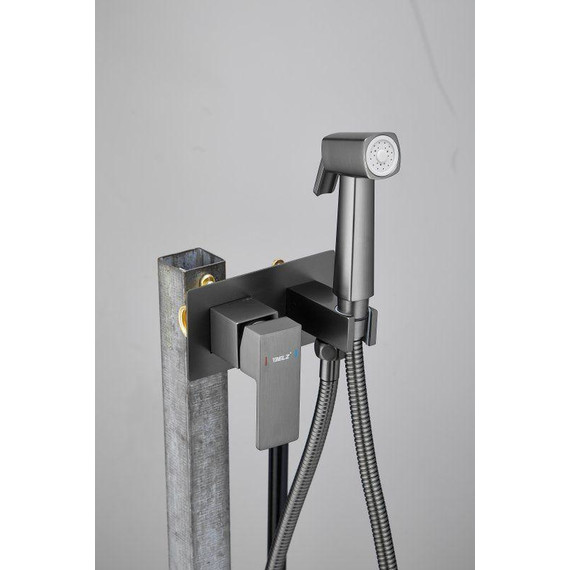 Набор для гигиенического душа Belz B55808-3 (со скрытой частью) оружейная сталь - 15 Набор для гигиенического душа Belz B55808-3 (со скрытой частью) оружейная сталь фото 15